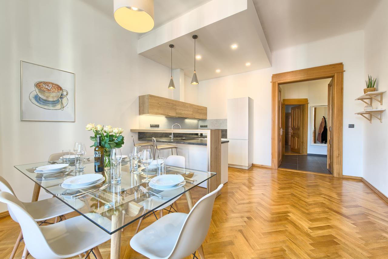 Spacious And Bright Apartment Dusni 13 Prag Exterior foto